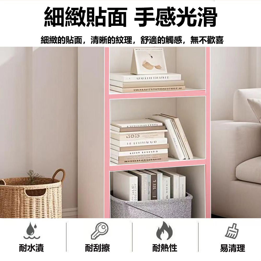 【台灣現貨 190】60公分三層書櫃 2尺書架 展示櫃 櫃子收納櫃 格子櫃 三格櫃 儲物櫃 置物櫃 收納櫃 可貨到付款-細節圖6