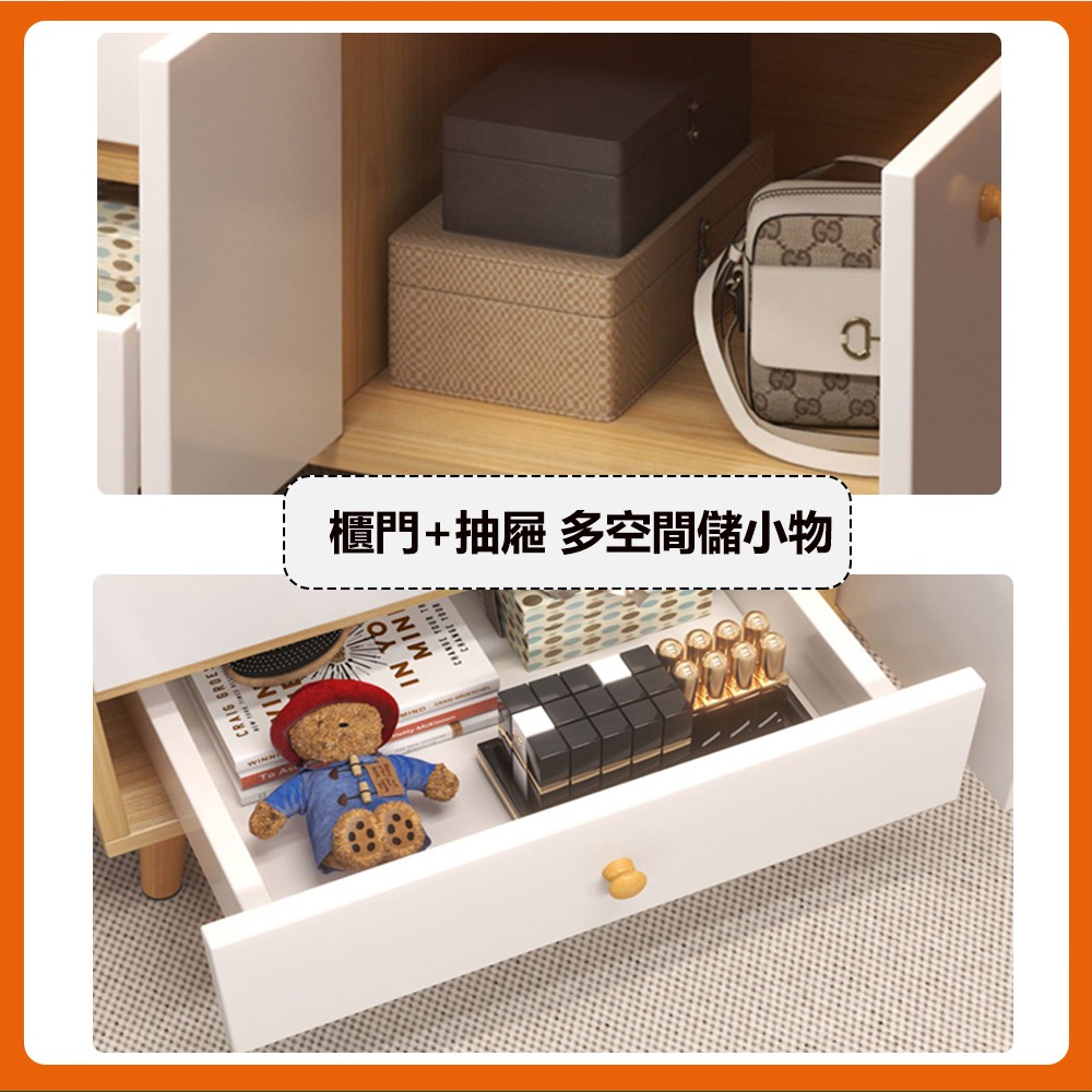 【台灣現貨 197】 化妝桌 簡約化妝臺 大容量梳妝台 化妝桌 梳妝桌 梳妝台 鏡台 收納化妝桌  可貨到付款-細節圖6
