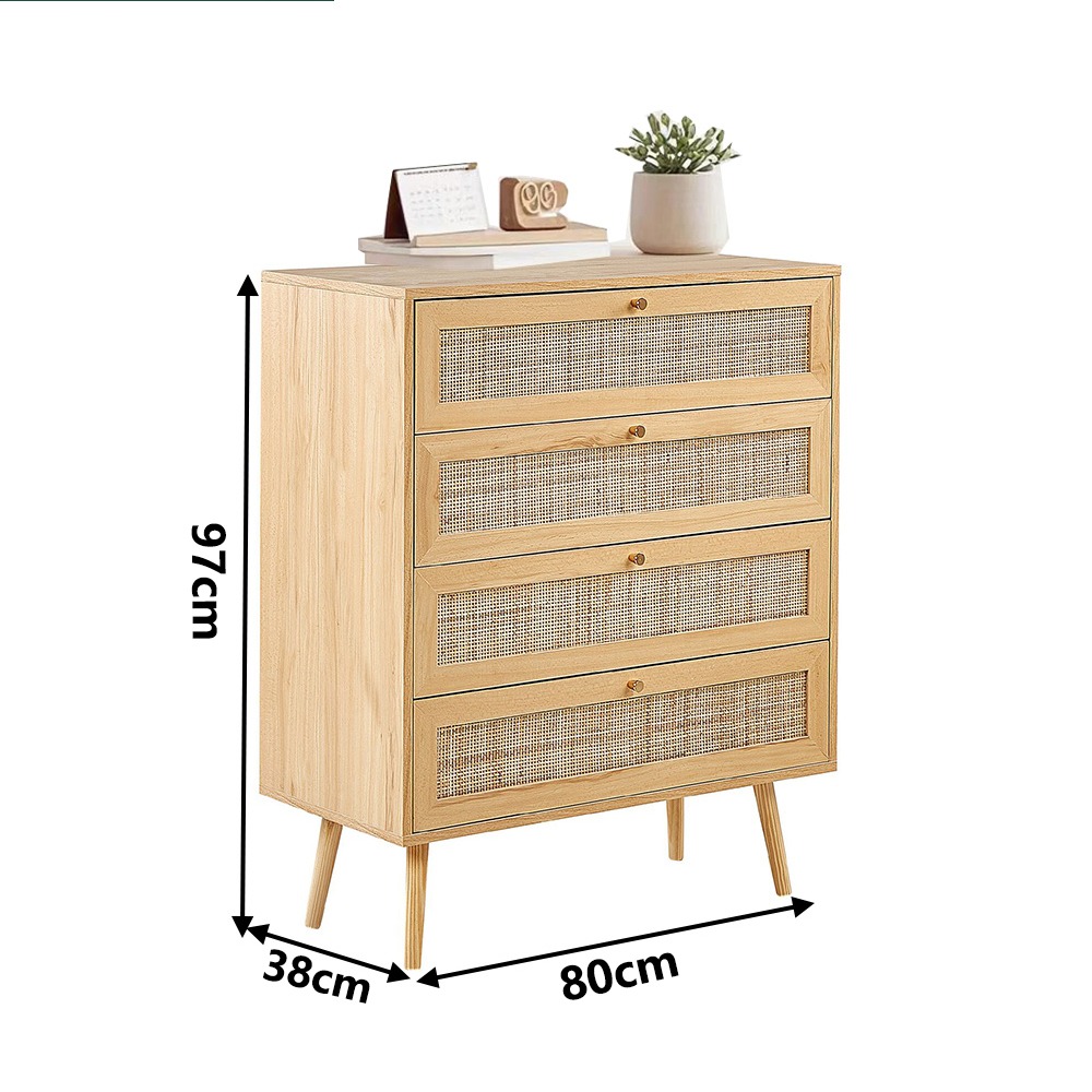【台灣現貨 356】編藤收納櫃 多抽滑軌抽屜櫃 多層大容量儲物櫃 衣櫃 層櫃 日式多功能櫃子 免運 可貨到付款-細節圖8