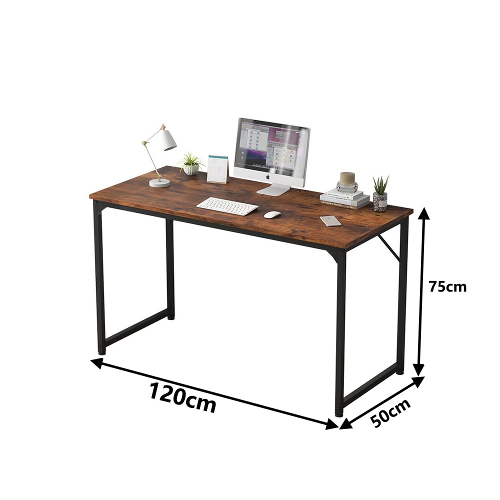 【台灣現貨 388】120公分書桌  電腦桌  工作桌 學習桌 辦公桌 學生桌 長桌 單板桌 免運 可貨到付款-細節圖8