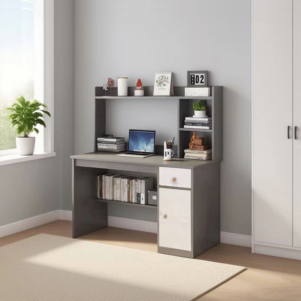 【E家工廠120】 書桌 電腦桌 辦公桌 小書桌 寫字桌 書桌抽屜 書桌電腦桌 電腦書桌 工作桌 免運-細節圖3