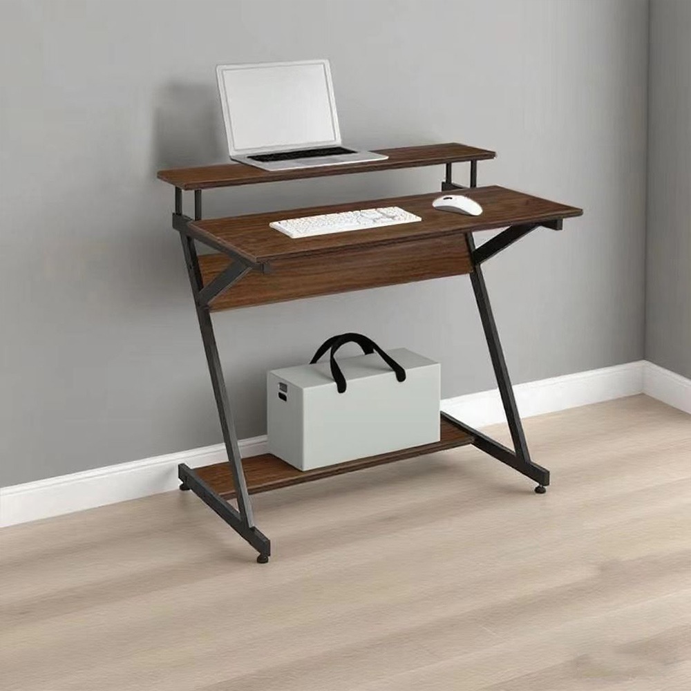 【E家工廠126】書桌 電腦桌 100公分書桌 工作桌 書桌帶熒幕架 組裝簡單 辦公桌 桌子長桌 學習桌 免運-細節圖3