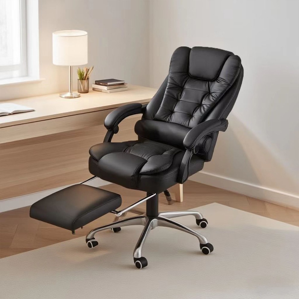 【E家工廠342】電競椅 升降電腦椅 旋轉椅 辦公椅 午睡椅子 直播椅子 可調節電競椅 舒適躺椅 帶擱腳 免運-細節圖3