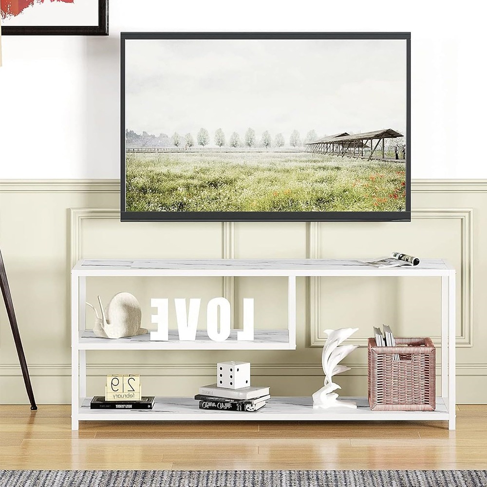 【E家工廠428】120CM電視櫃 電視櫃 三層電視櫃/ 客廳長櫃/收納櫃/TV櫃/高腳電視櫃 免運-細節圖2