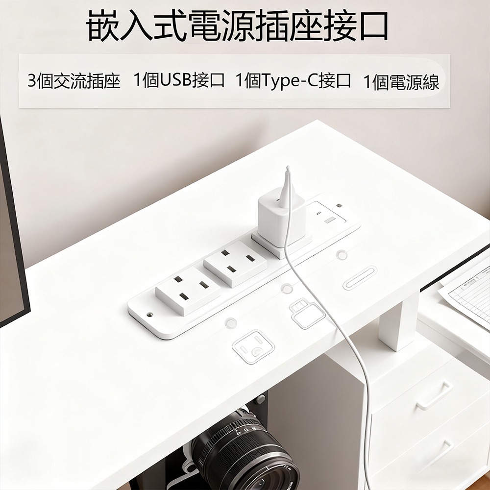 【E家工廠193】書桌 電腦桌 120公分書桌 工作桌 書桌帶抽屜 組裝簡單 書桌收納 學習桌 免運-細節圖8