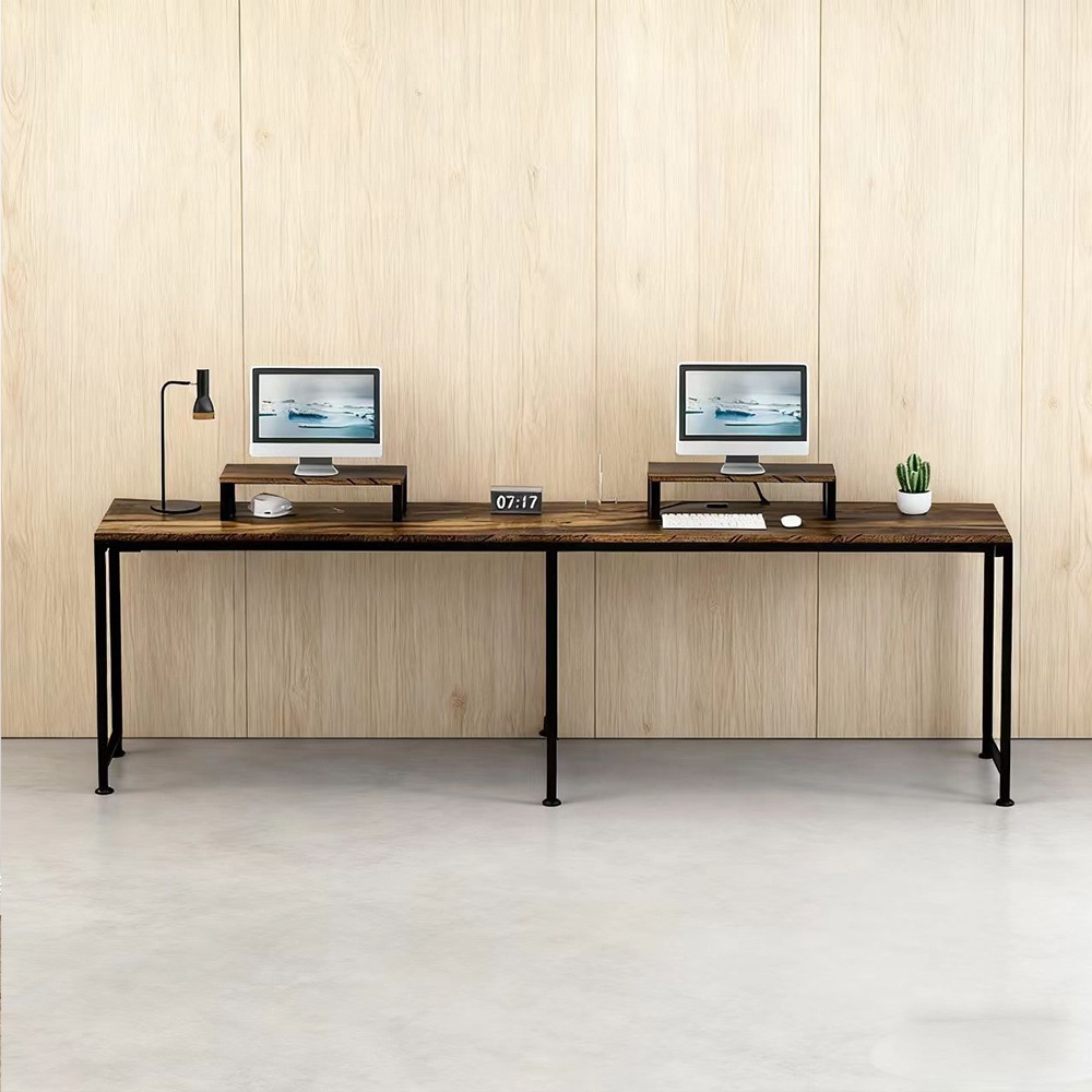 【E家工廠274】書桌 電腦桌 轉角桌 L形桌145公分書桌 工作桌 書桌帶熒幕架 組裝簡單 辦公桌 學習桌 免運-細節圖5