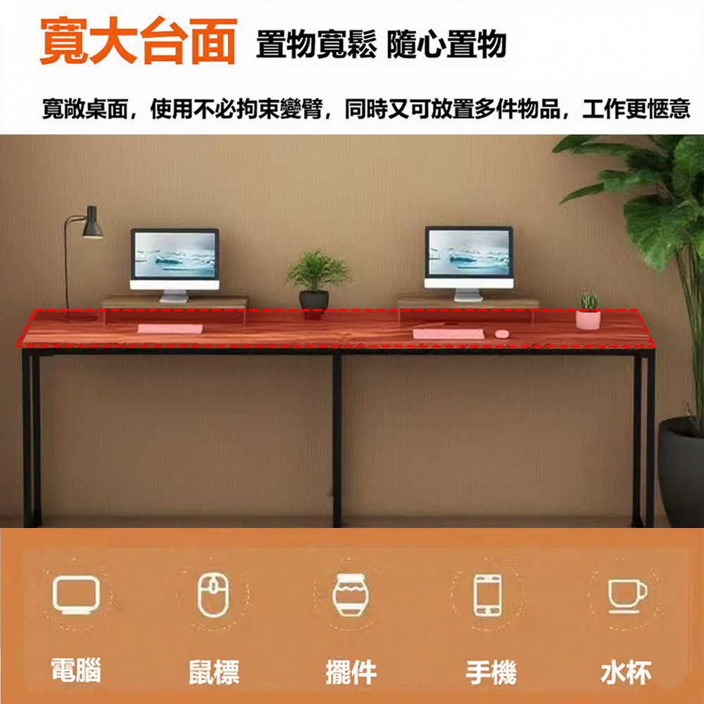 【E家工廠274】書桌 電腦桌 轉角桌 L形桌145公分書桌 工作桌 書桌帶熒幕架 組裝簡單 辦公桌 學習桌 免運-細節圖7