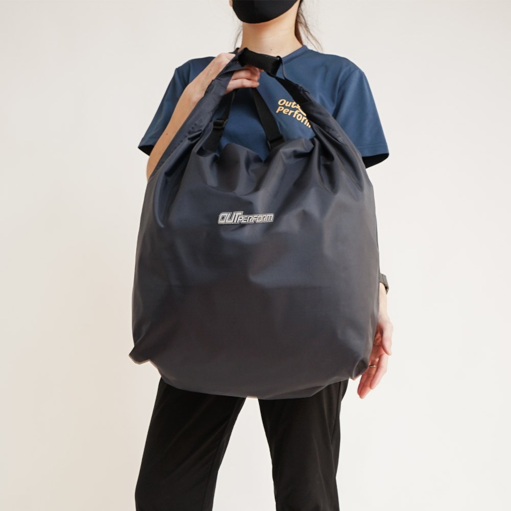 【奧德蒙直營】背包款-去去雨水走長版風雨衣+雨裙-塗鴉迷彩-Outperform-細節圖5