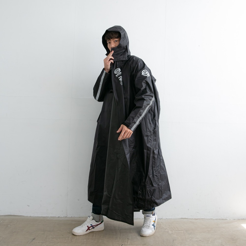 【奧德蒙直營】背包款-去去雨水走斜開雙拉鍊專利連身式-outperform-細節圖2