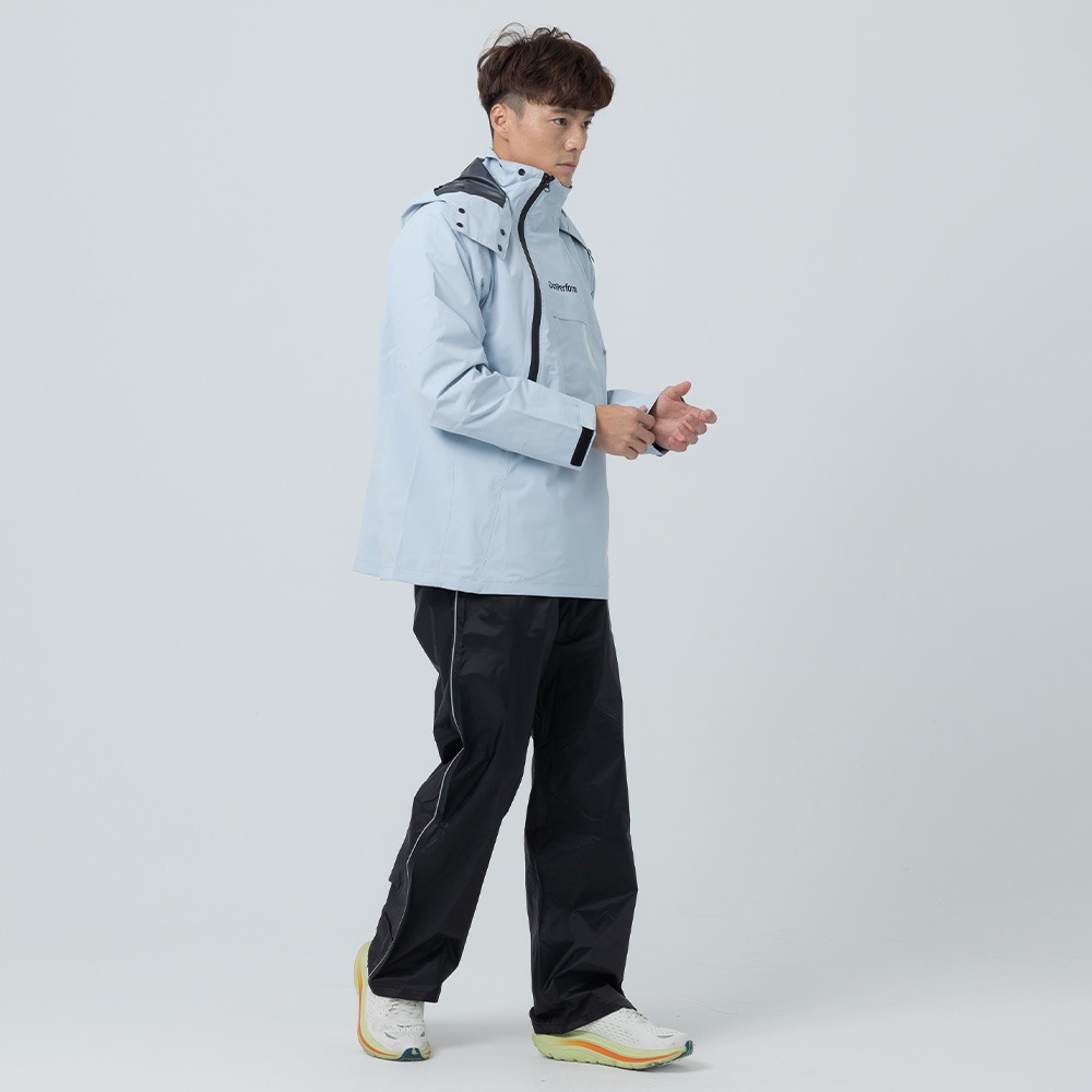 【奧德蒙直營】ACE半斜開雙拉練防水透氣兩件式雨衣-Outperform-細節圖9