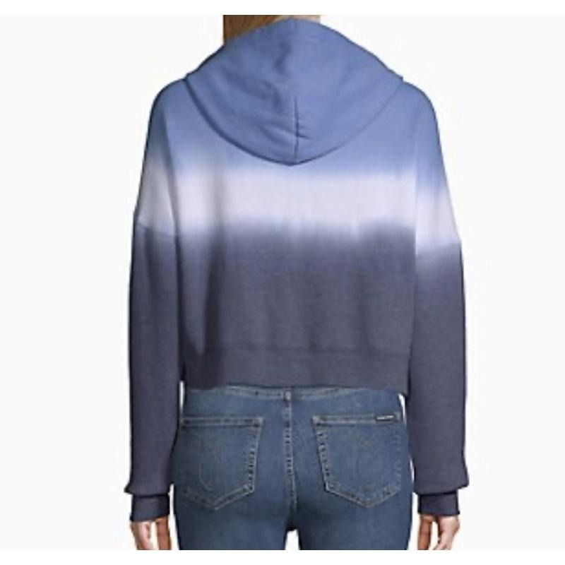 美國 Calvin Klein CK 短版渲染帽T size S-細節圖4