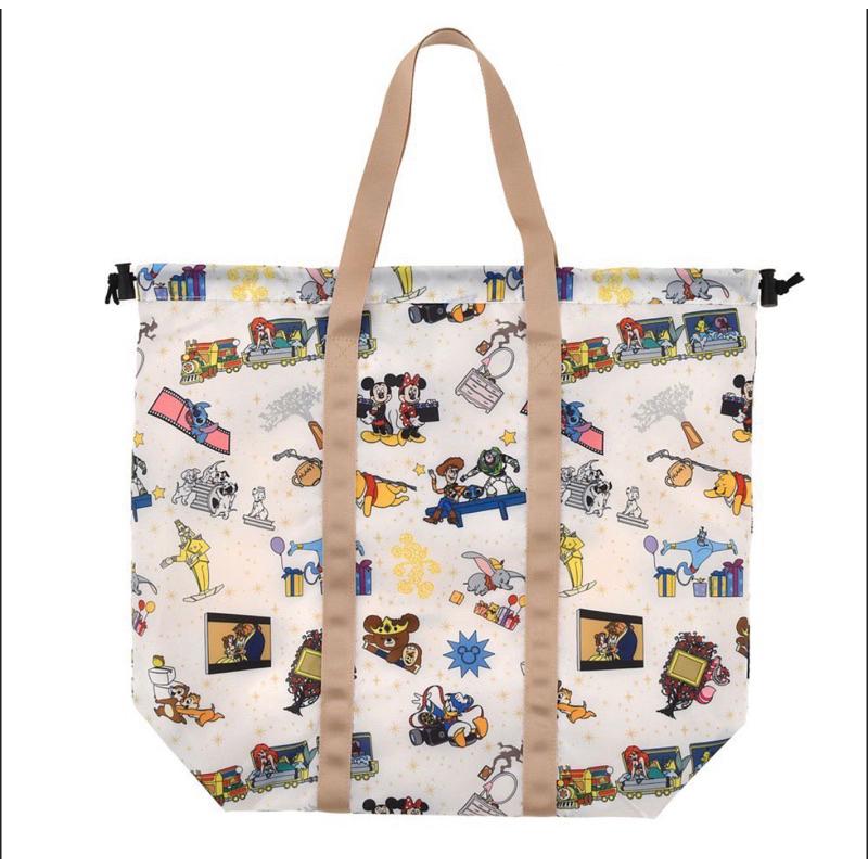 日本迪士尼30周年 紀念摺疊提袋 購物袋 Disney Store Japan-細節圖2