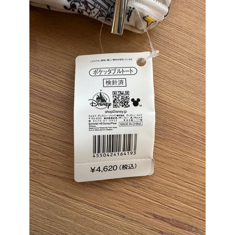 日本迪士尼30周年 紀念摺疊提袋 購物袋 Disney Store Japan-細節圖6