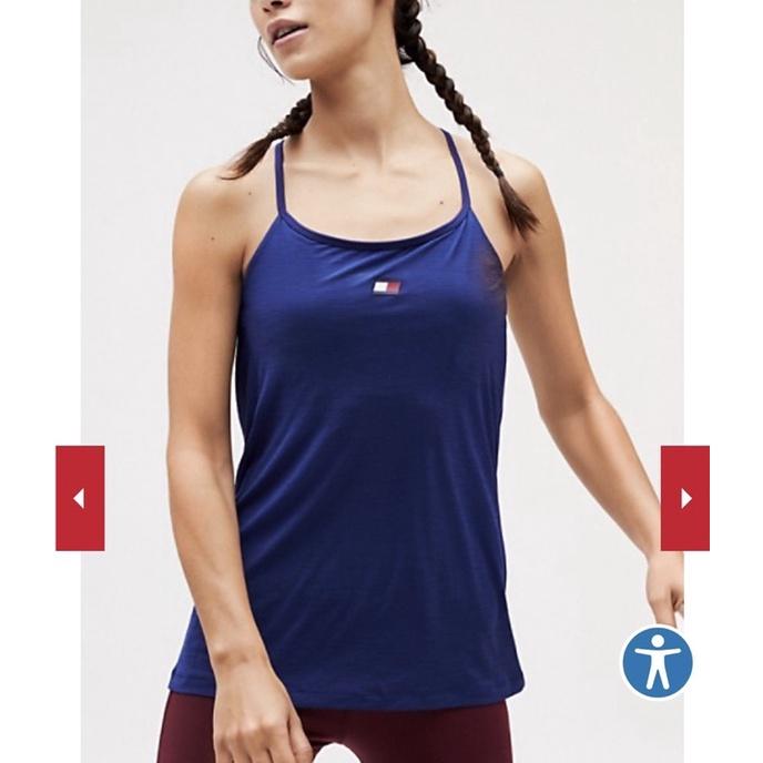 Tommy Sport 運動背心 藍色 size S-細節圖4