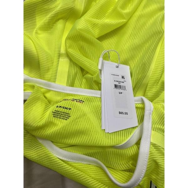 Tommy Sport 運動網眼背心 螢光黃 size S-細節圖4
