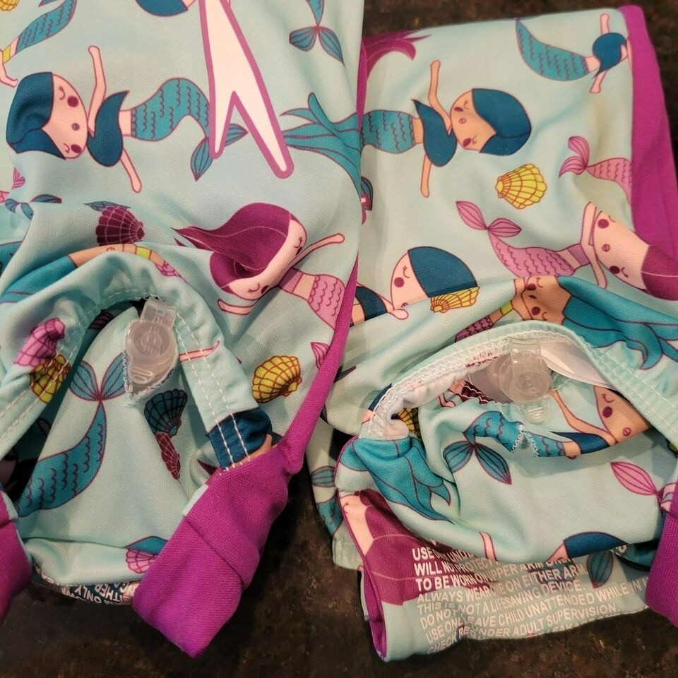 Speedo 兒童浮臂臂圈 充氣式 布料 2-12歲-細節圖3