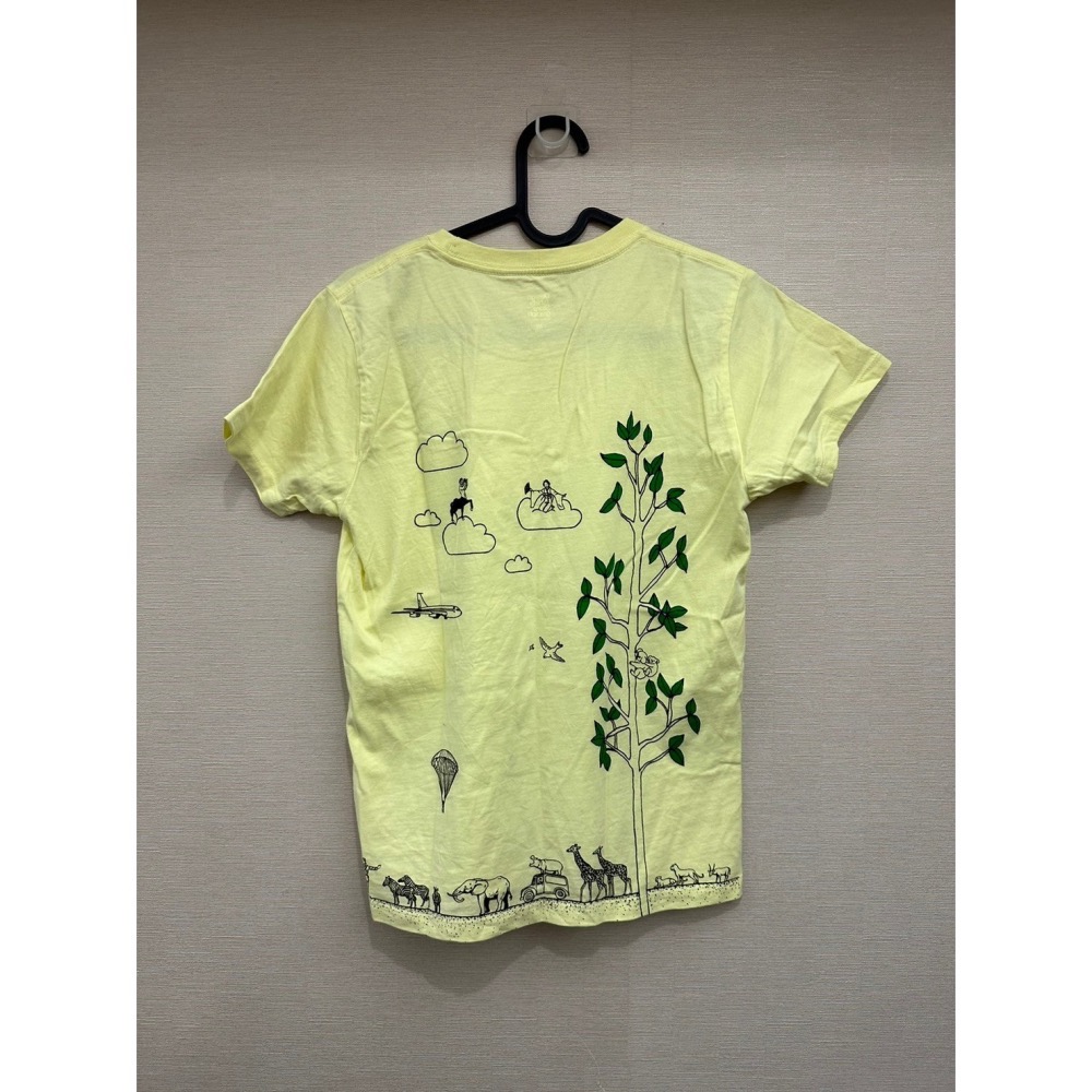 <二手> 日本 Design Tshirts Store graniph 短袖圖案T恤 size SS/M-細節圖3