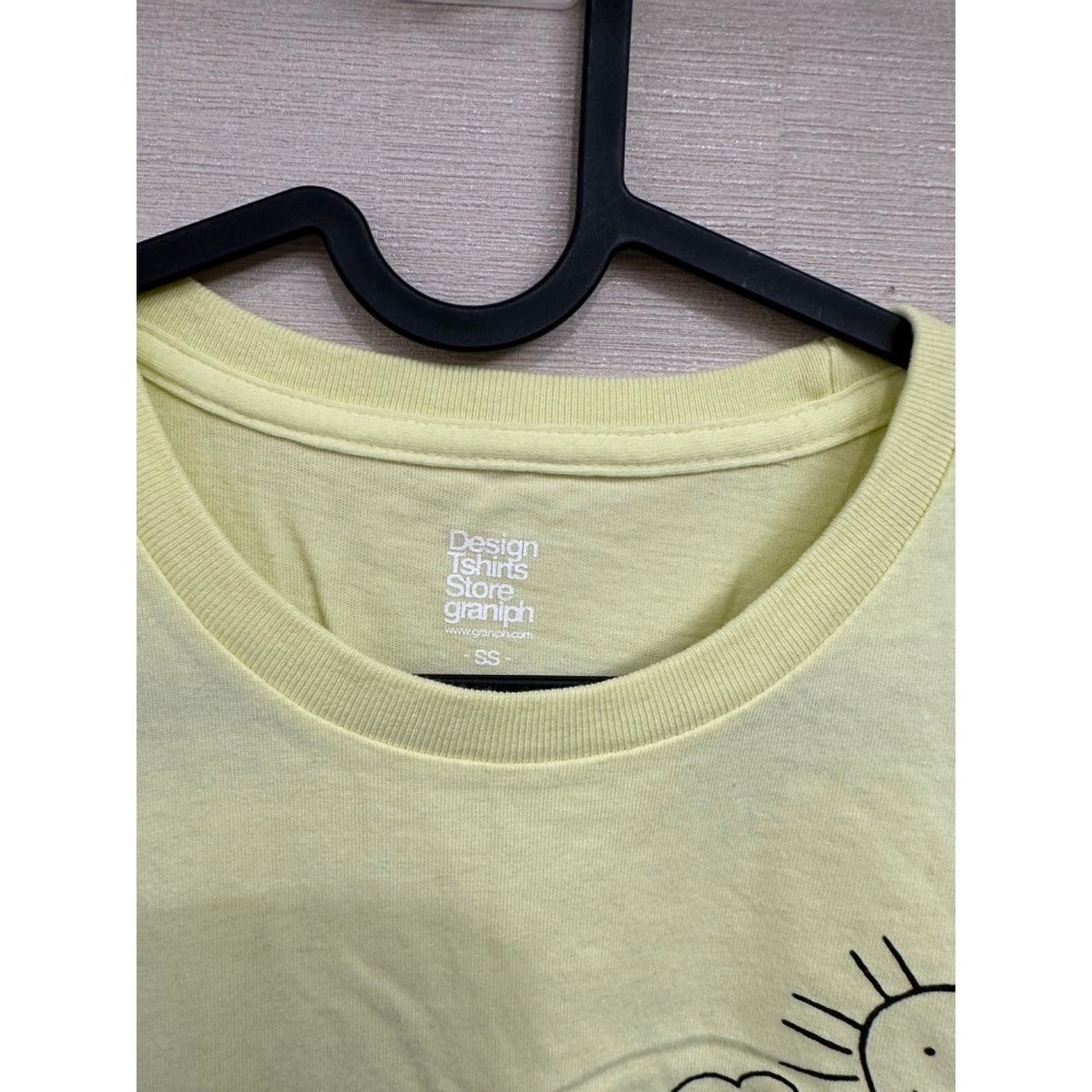 <二手> 日本 Design Tshirts Store graniph 短袖圖案T恤 size SS/M-細節圖4