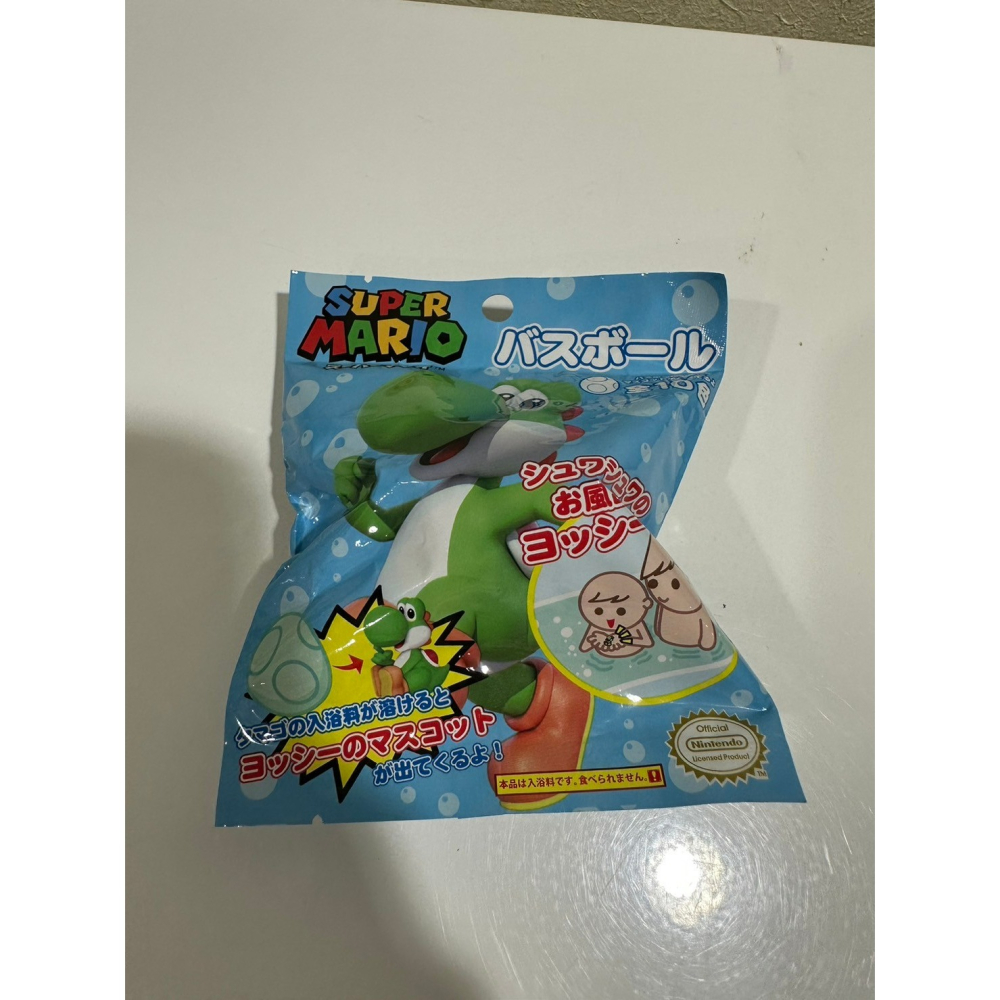 日本 Super Mario 超級瑪利歐 Yoshi 耀西 泡澡球 入浴球 入浴發泡劑 沐浴球-細節圖4