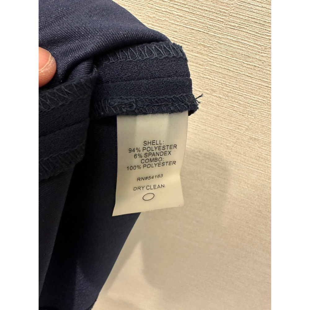 美國 Tommy Hilfiger 深藍無袖洋裝 size 4-細節圖7