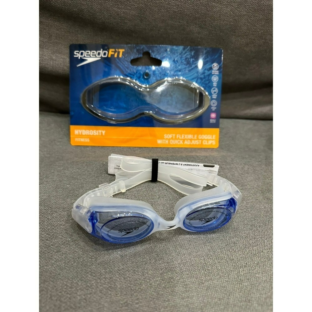 Speedo FIT 運動泳鏡 Hydrocity (Fitness) 藍-細節圖5