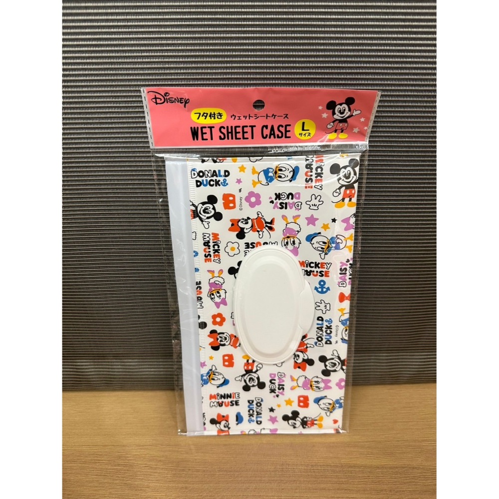 日本 Seria 百元商店 迪士尼 米奇 唐老鴨 有蓋濕紙巾袋 有蓋濕紙巾套 L-細節圖3