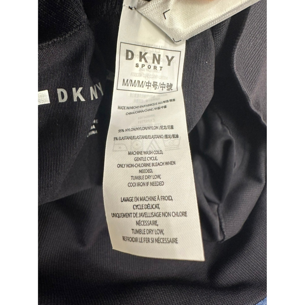 DKNY SPORT 黑色運動褲 size M-細節圖2
