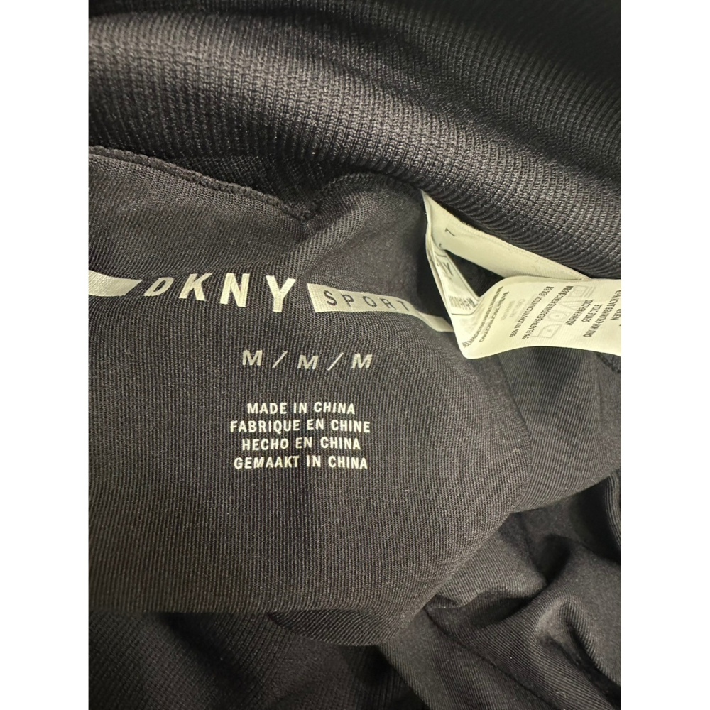 DKNY SPORT 黑色運動褲 size M-細節圖3