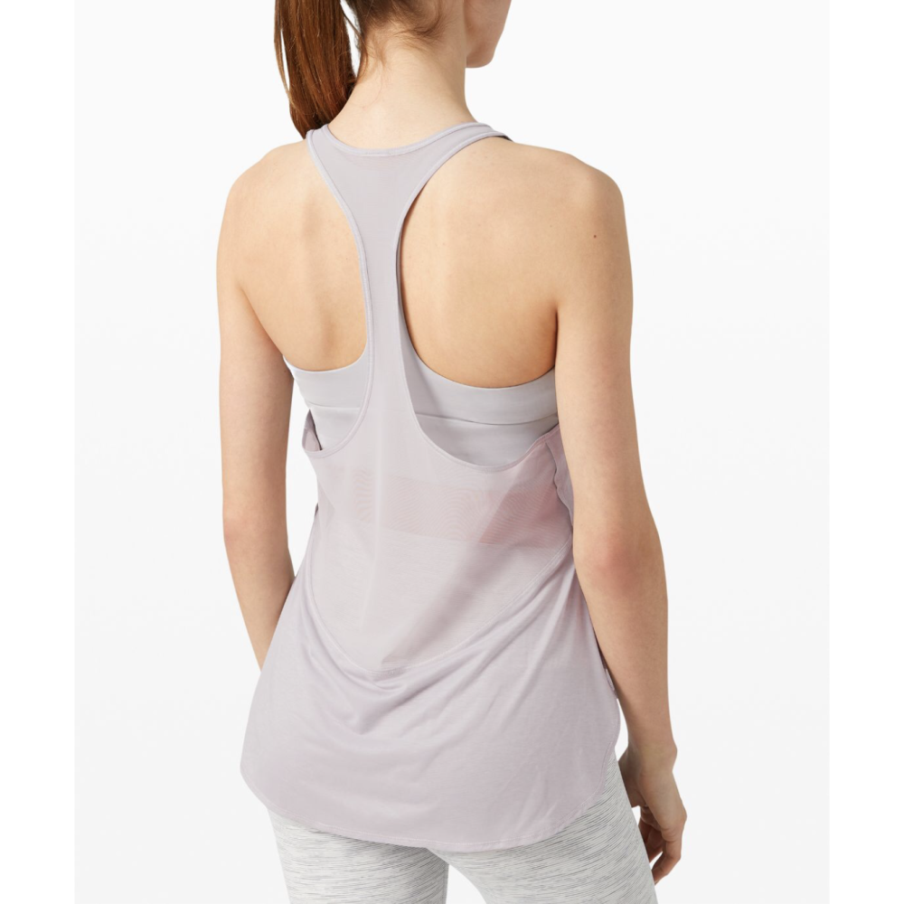 lululemon 二合一運動背心 上衣+內衣 size 6-細節圖2