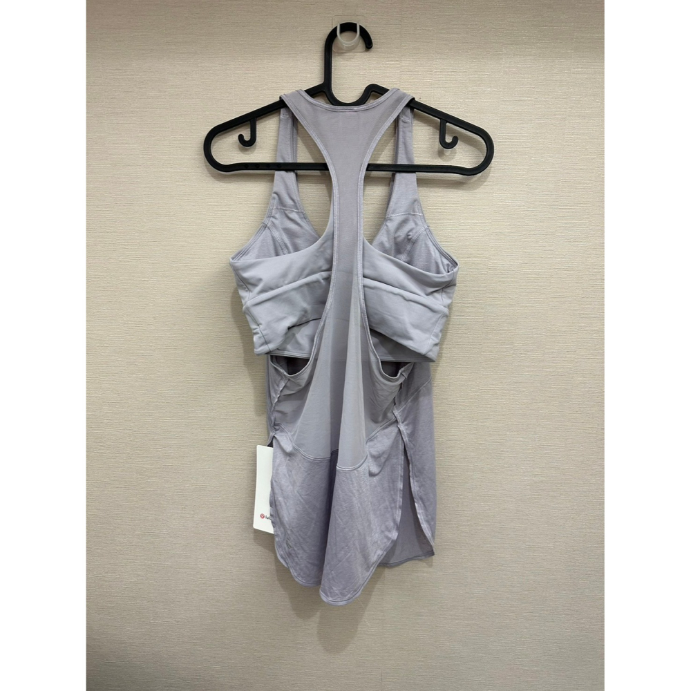 lululemon 二合一運動背心 上衣+內衣 size 6-細節圖3