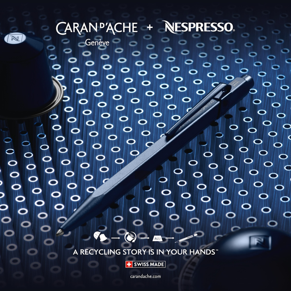 瑞士卡達 CARAN d’ACHE x Nespresso 永續啟程限量聯名原子筆 Kazaar 卡薩-細節圖4