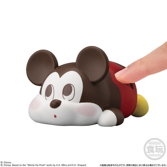 BANDAI 萬代 Disney 迪士尼 懶洋洋公仔 軟膠公仔 盒玩 小熊維尼 奇奇蒂蒂 米奇 米妮 唐老鴨 黛西-細節圖11