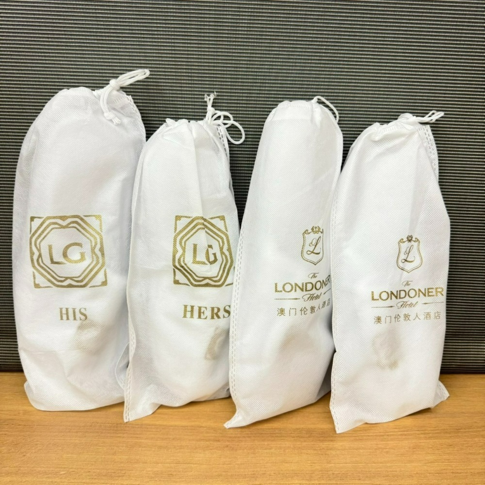 飯店拖鞋 室內拖鞋 軟絨拖鞋 絨毛拖鞋 拋棄式拖鞋 一次性拖鞋 新加坡金沙酒店 澳門倫敦人 澳門倫敦人名匯-細節圖2