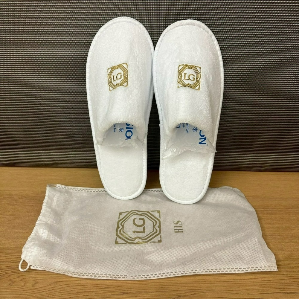 飯店拖鞋 室內拖鞋 軟絨拖鞋 絨毛拖鞋 拋棄式拖鞋 一次性拖鞋 新加坡金沙酒店 澳門倫敦人 澳門倫敦人名匯-細節圖3