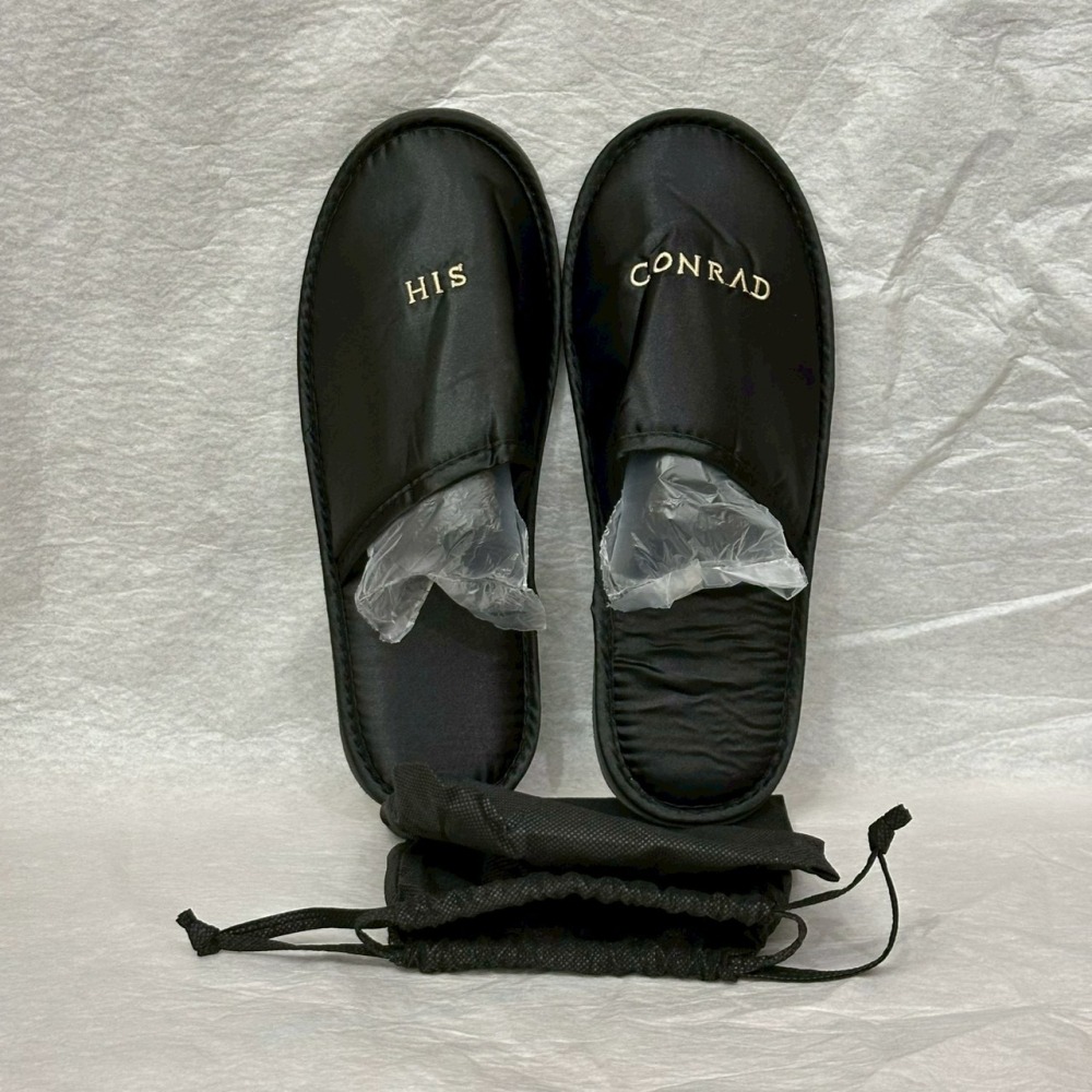 飯店拖鞋 室內拖鞋 軟絨拖鞋 絨毛拖鞋 拋棄式拖鞋 一次性拖鞋 新加坡金沙酒店 澳門倫敦人 澳門倫敦人名匯-細節圖5