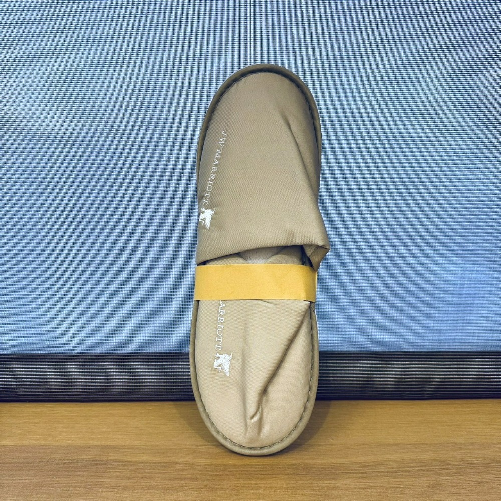 飯店拖鞋 室內拖鞋 軟絨拖鞋 絨毛拖鞋 拋棄式拖鞋 一次性拖鞋 新加坡金沙酒店 澳門倫敦人 澳門倫敦人名匯-規格圖11