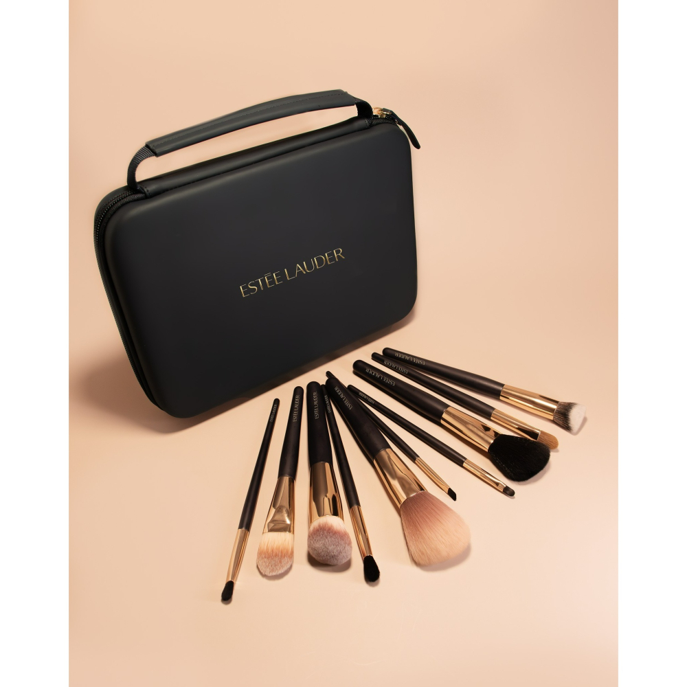 雅詩蘭黛 Estee Lauder 大師級專業刷具組 專業刷具*10+刷具包-細節圖2