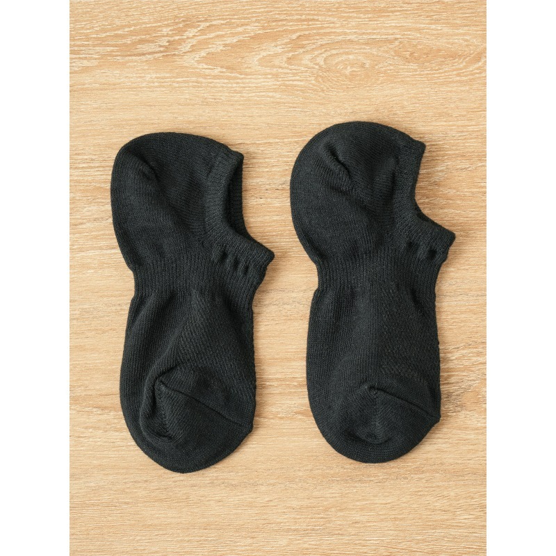 韓國 大創 Daiso 黑色90度直角襪 22~25公分/25~28公分 踝襪 襪子-細節圖5