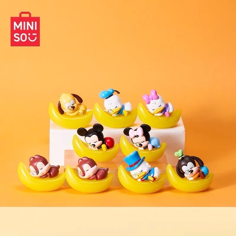 [確認款] MINISO 名創優品 MINI BEAN 迪士尼 米奇系列 誰是乖寶寶 盲盒 公仔 擺飾-細節圖2