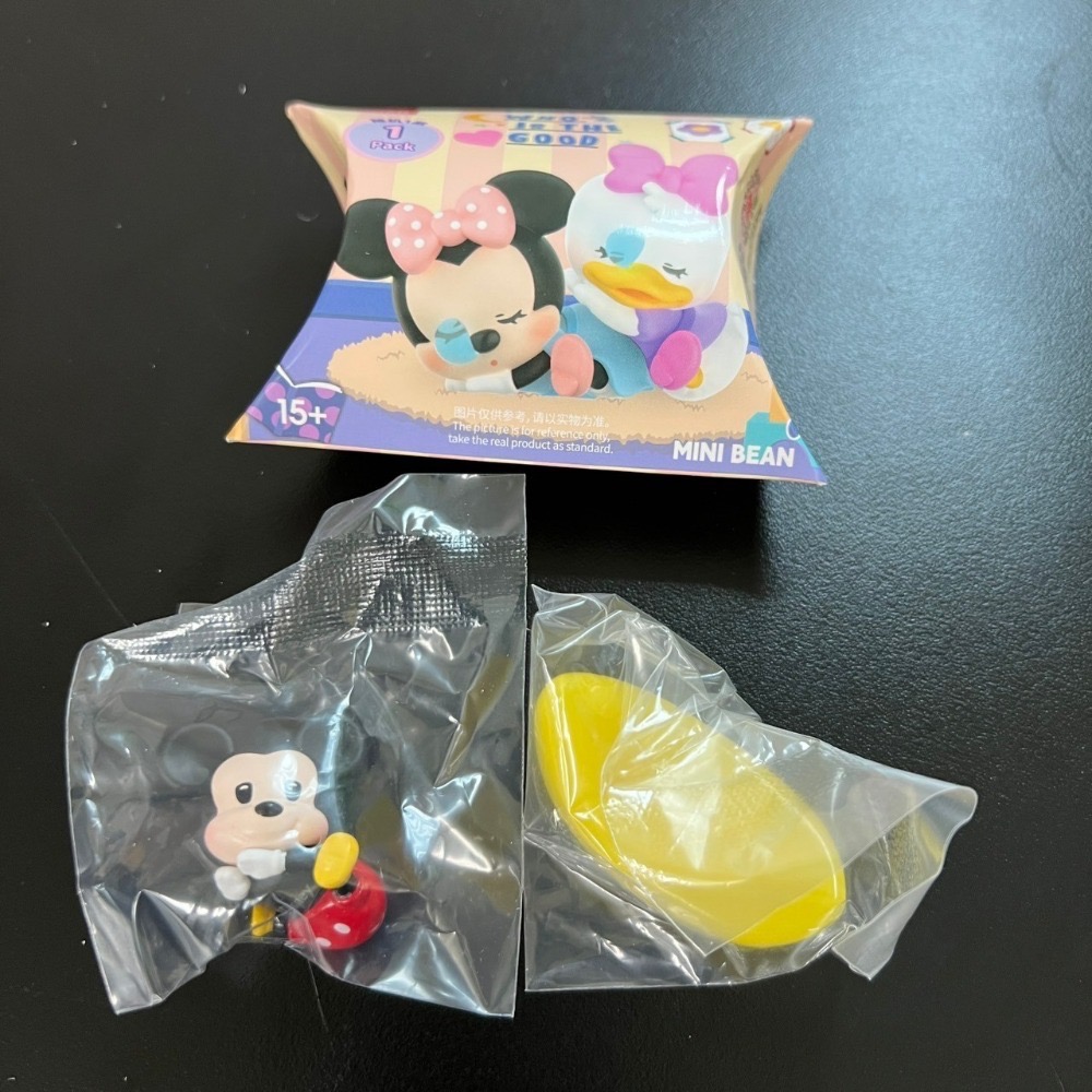 [確認款] MINISO 名創優品 MINI BEAN 迪士尼 米奇系列 誰是乖寶寶 盲盒 公仔 擺飾-規格圖7