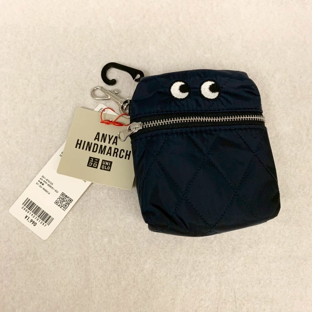 Uniqlo x Anya Hindmarch 聯名 可收納式托特包 摺疊購物包 476123 小眼睛-細節圖10