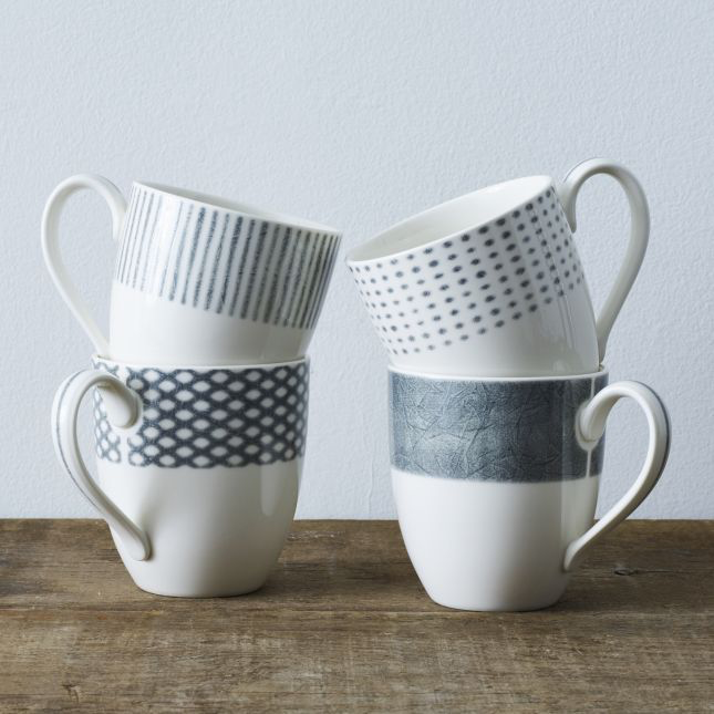 [Sogo會員禮] Noritake 漢默克 馬克杯 四件組-細節圖3