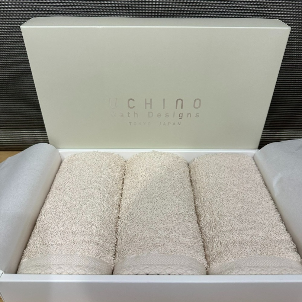 [Sogo會員禮] UCHINO 毛巾禮盒 3入組-細節圖2