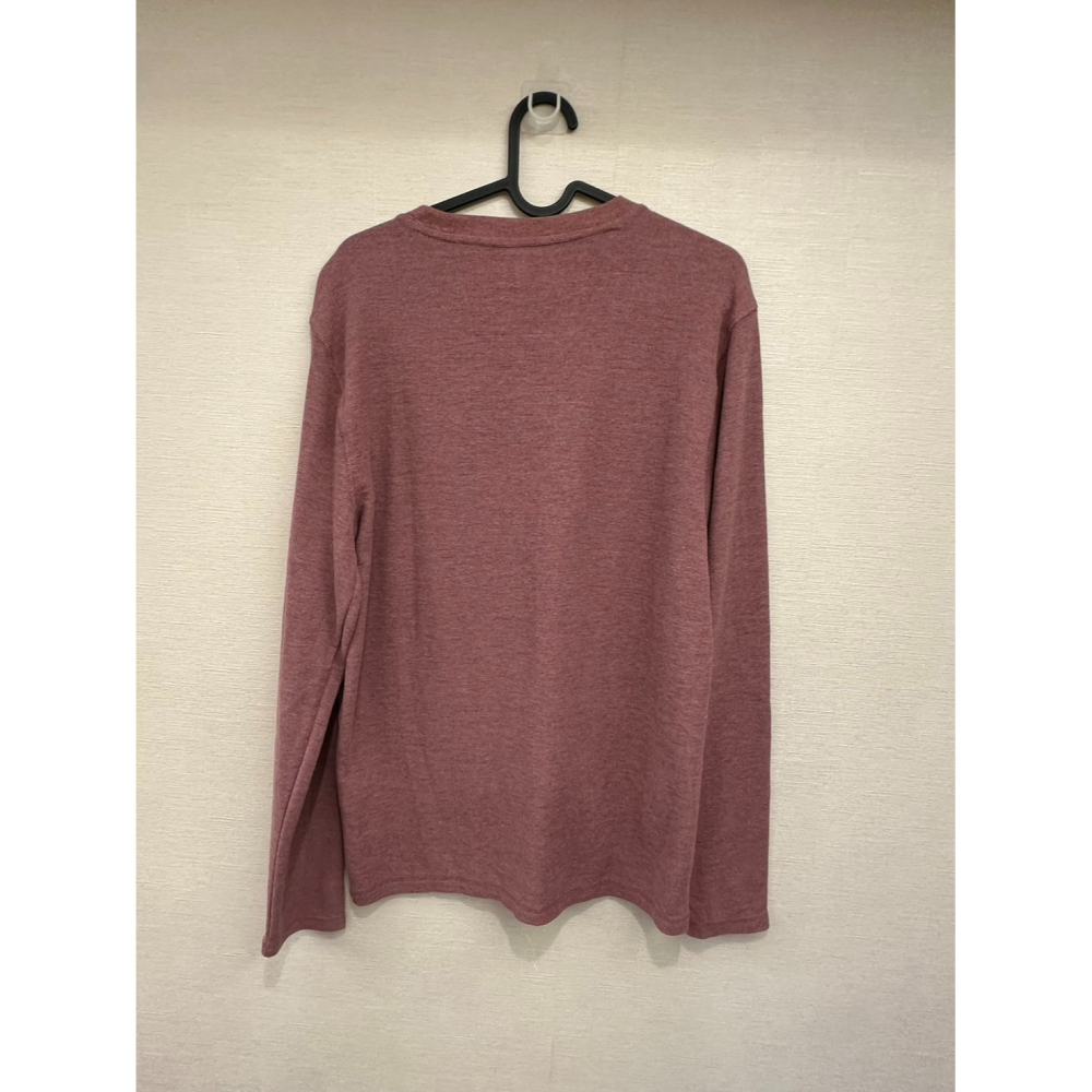 Banana Republic 男款 長袖紅色T恤 size S-細節圖5