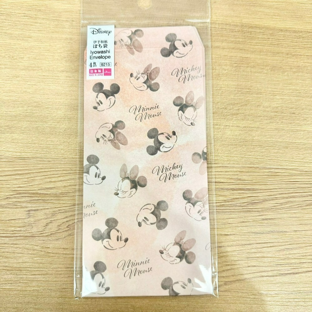 日本大創 Daiso 迪士尼 三麗鷗 伊予和紙 紅包袋 信封袋 禮金袋 米奇 米妮 公主 奇奇蒂蒂 維尼 大耳狗-規格圖11
