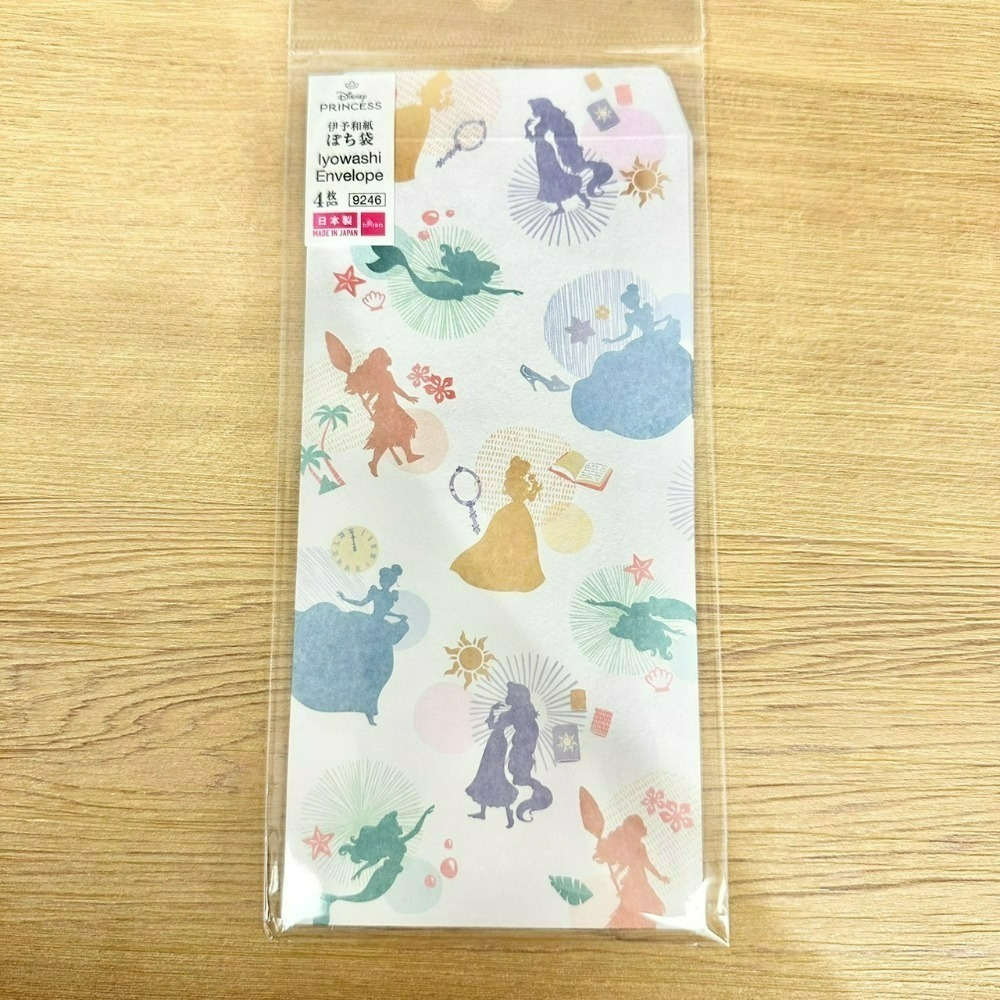 [9/7新增款式] 日本大創 Daiso 迪士尼 三麗鷗 伊予和紙 紅包袋 信封袋 禮金袋 公主 奇奇蒂蒂 維尼 動物-規格圖10