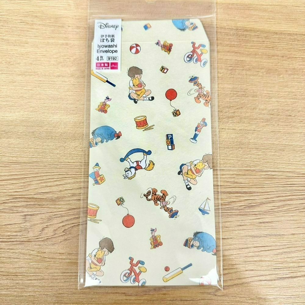 [9/7新增款式] 日本大創 Daiso 迪士尼 三麗鷗 伊予和紙 紅包袋 信封袋 禮金袋 公主 奇奇蒂蒂 維尼 動物-規格圖10