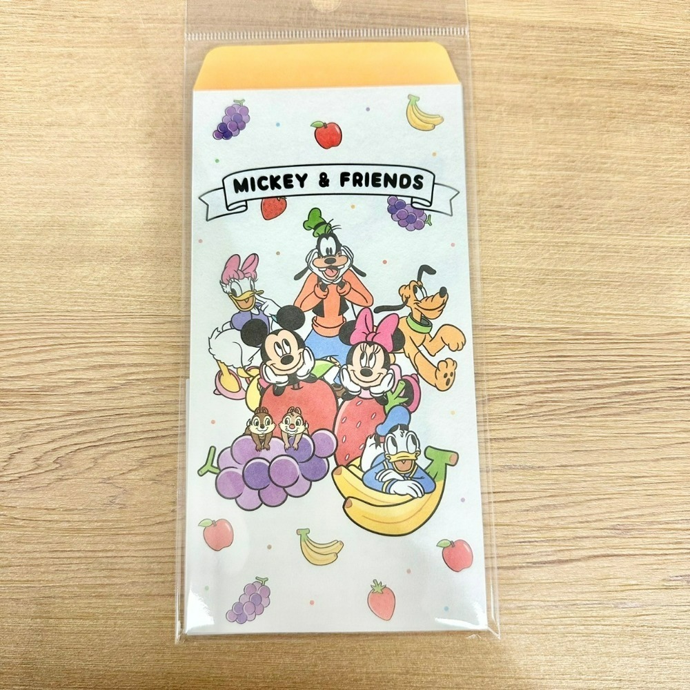 日本大創 Daiso 迪士尼 三麗鷗 伊予和紙 紅包袋 信封袋 禮金袋 米奇 米妮 公主 奇奇蒂蒂 維尼 大耳狗-規格圖11