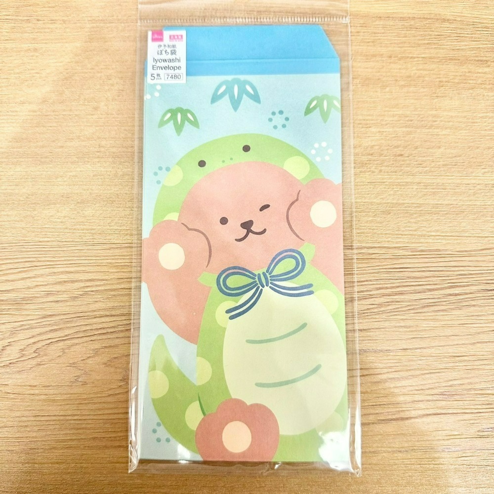 日本大創 Daiso 迪士尼 三麗鷗 伊予和紙 紅包袋 信封袋 禮金袋 米奇 米妮 公主 奇奇蒂蒂 維尼 大耳狗-規格圖11