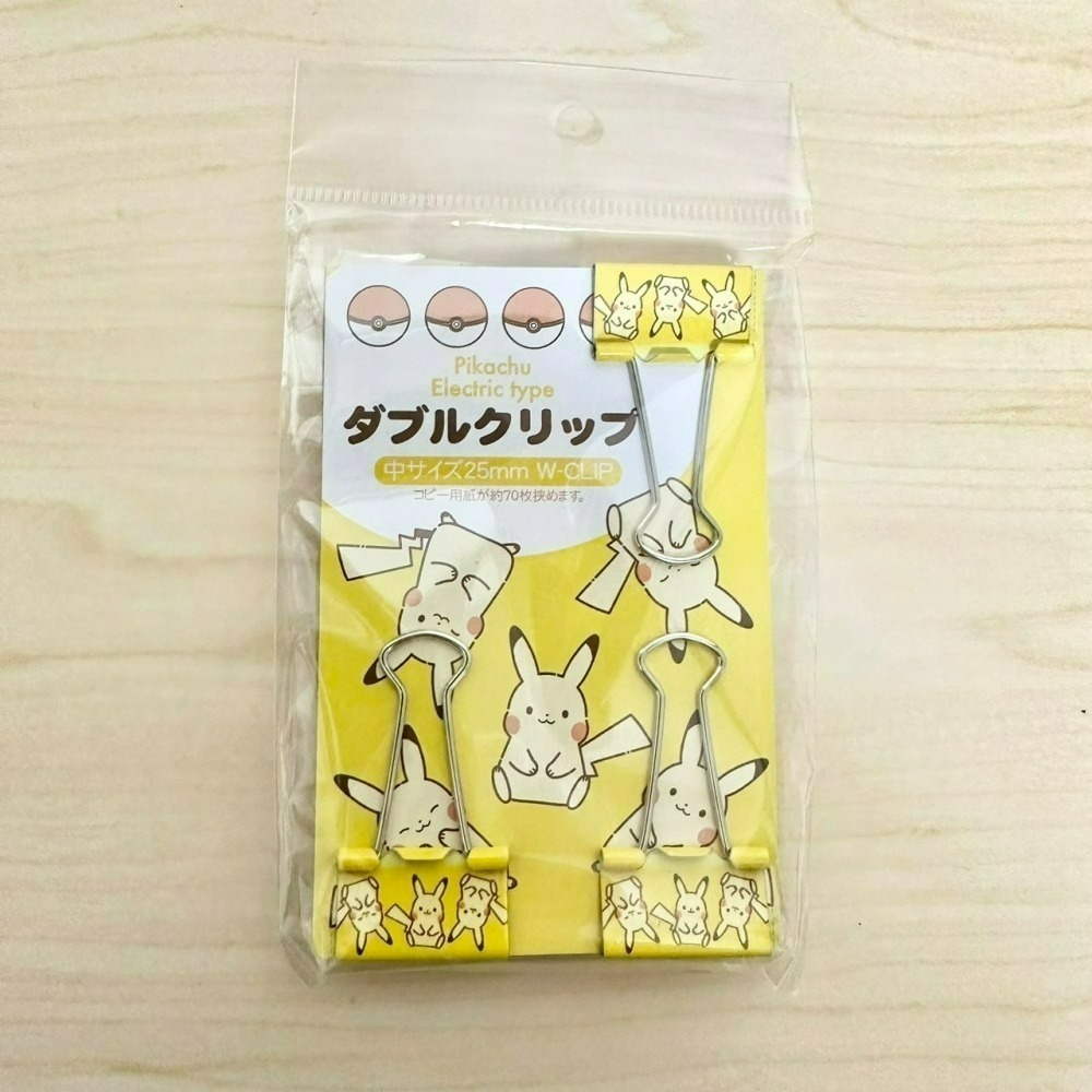 [6/20 新增款式] 日本 寶可夢 Pokemon 皮卡丘 透明收納袋 拉鍊袋 小物收納 資料收納 文具收納 長尾夾-細節圖3